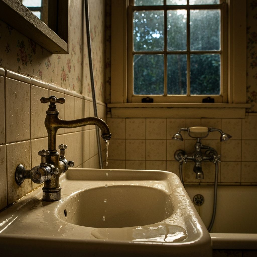 Zamena slavina i sifona - pre